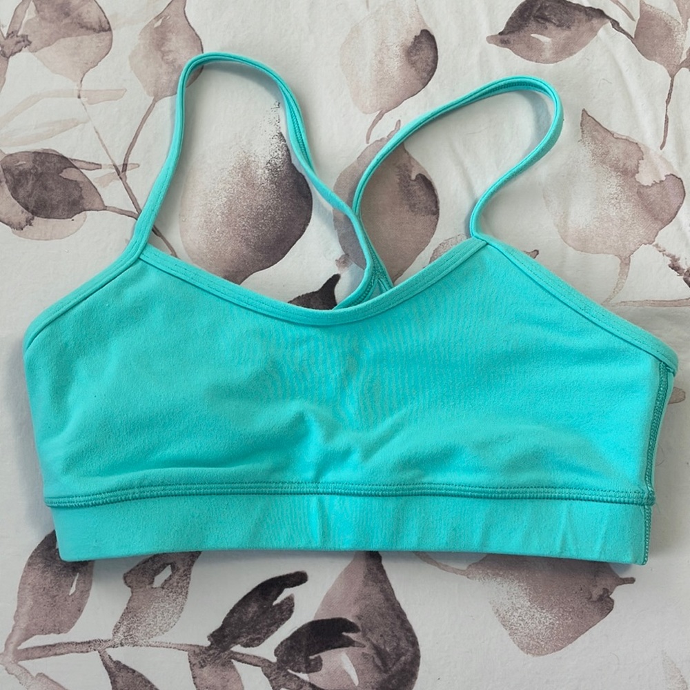 lululemon athletica Turquoise Sports Bra